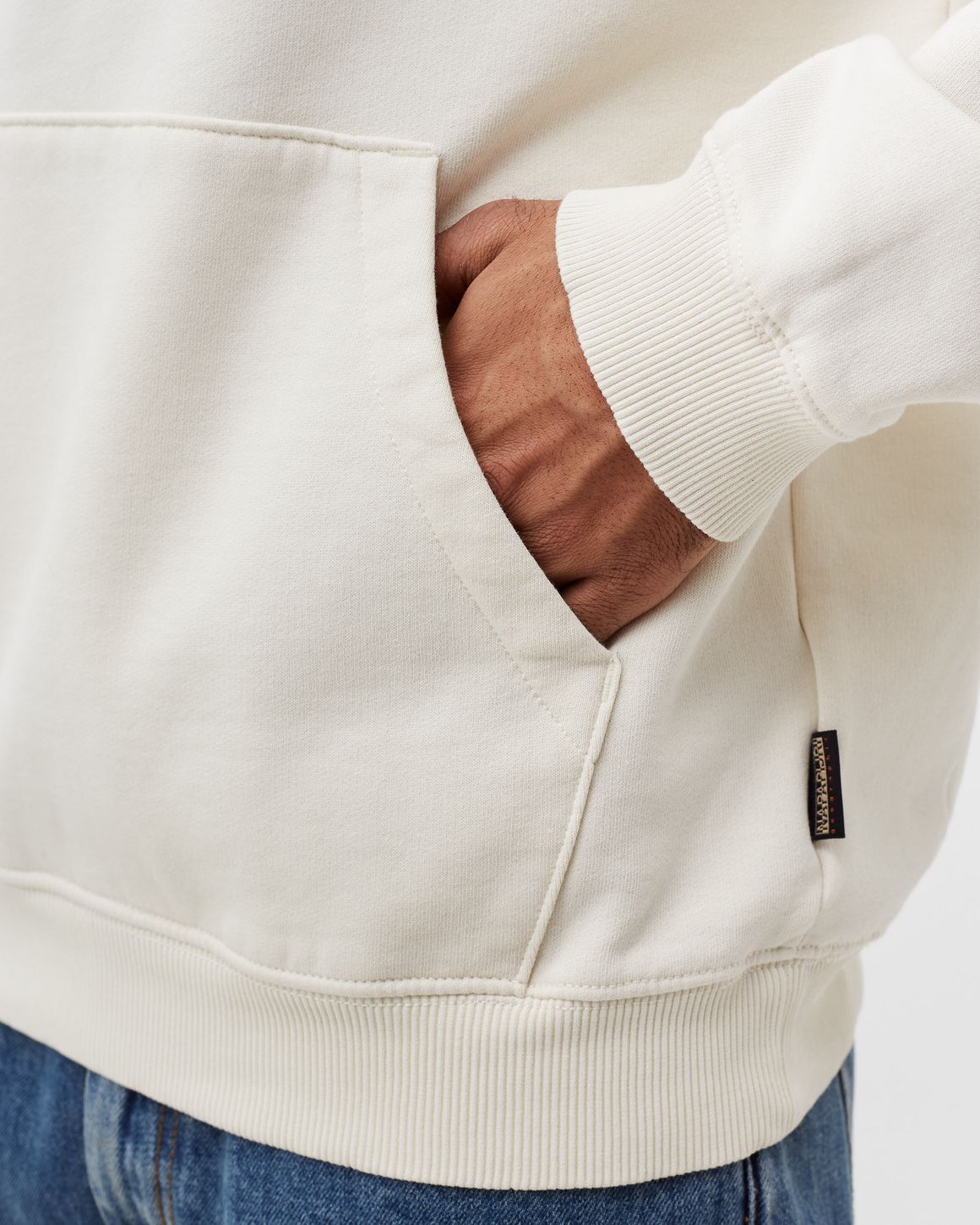 Napapijri B-BOX HOODIE White | BSTN Store