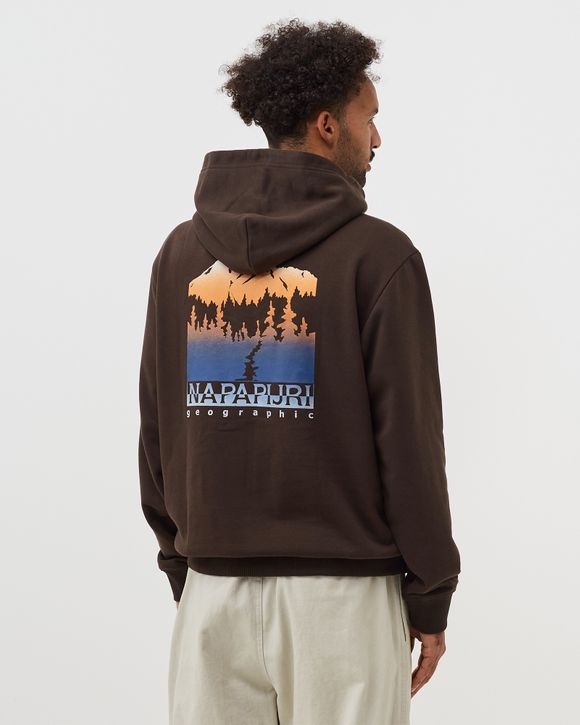 B-FREESTYLE HOODIE - BROWN EBONY B-FREESTYLE HOODIE - BROWN EBONY