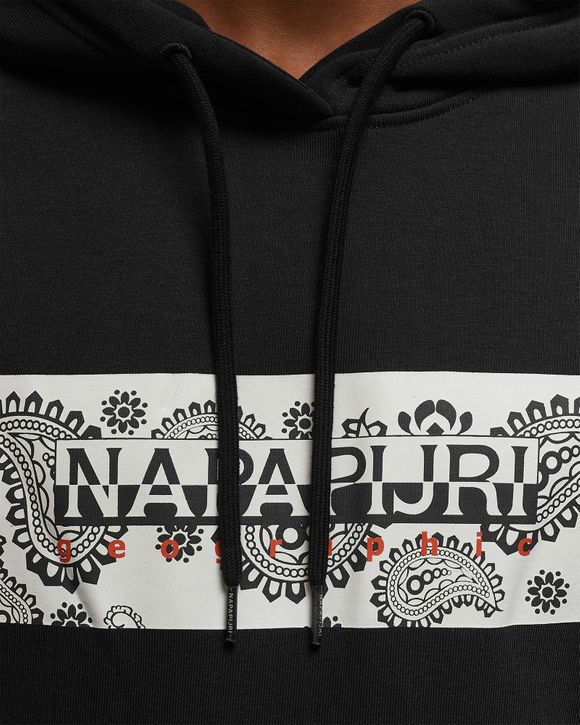 Napapijri B ANDESITE HOODIE Black BLACK