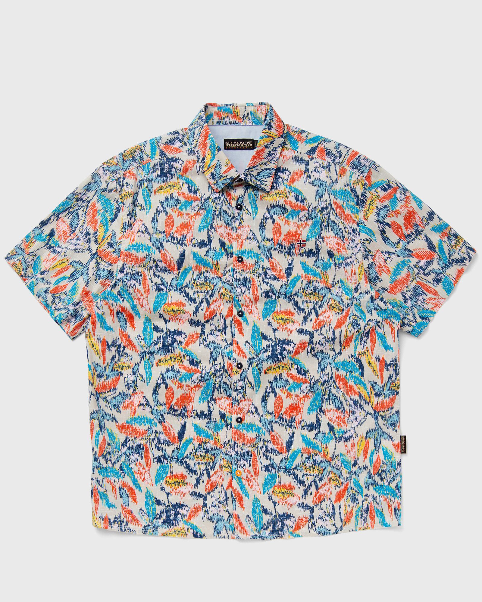 Napapijri - g-ronge s/s shirt men shortsleeves multi in größe:xl