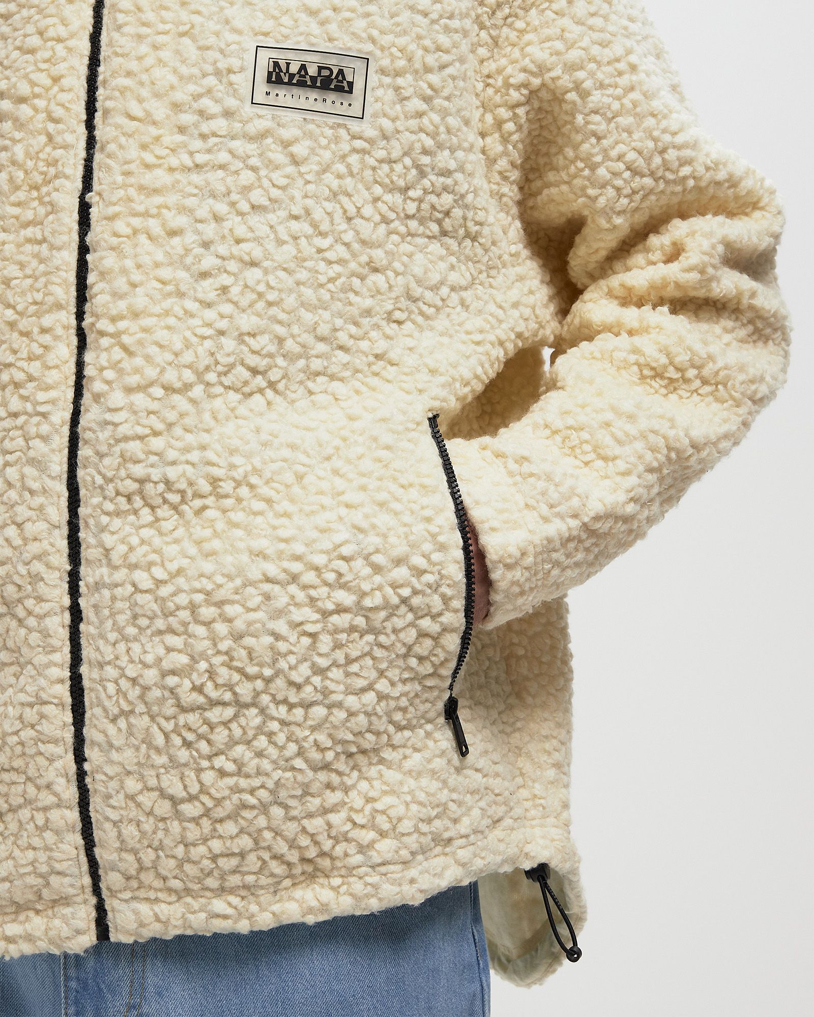 X MARTINE ROSE T-EMIN WOOL REP