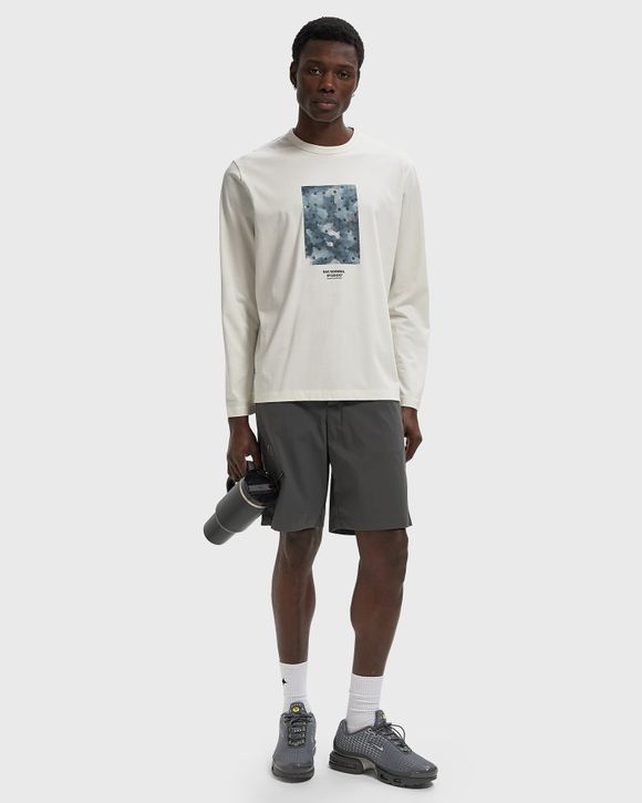 Off-Race Cotton Tech Graphic Long Sleeve T-Shirt