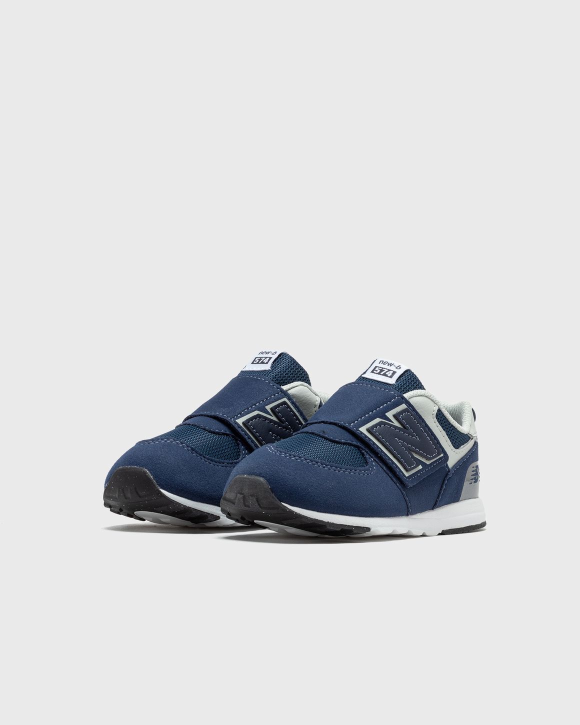 New Balance 574 Hook Loop Velcro Sneakers