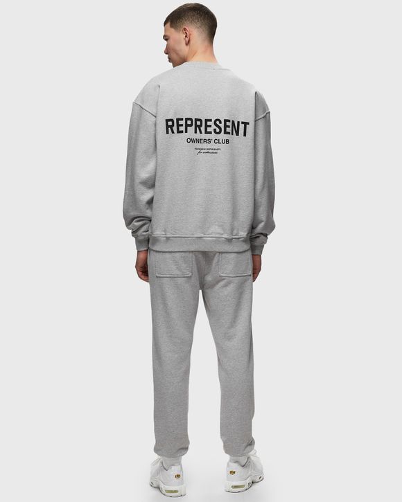 Represent REPRESENT OWNERS CLUB SWEATER Grey | BSTN Store