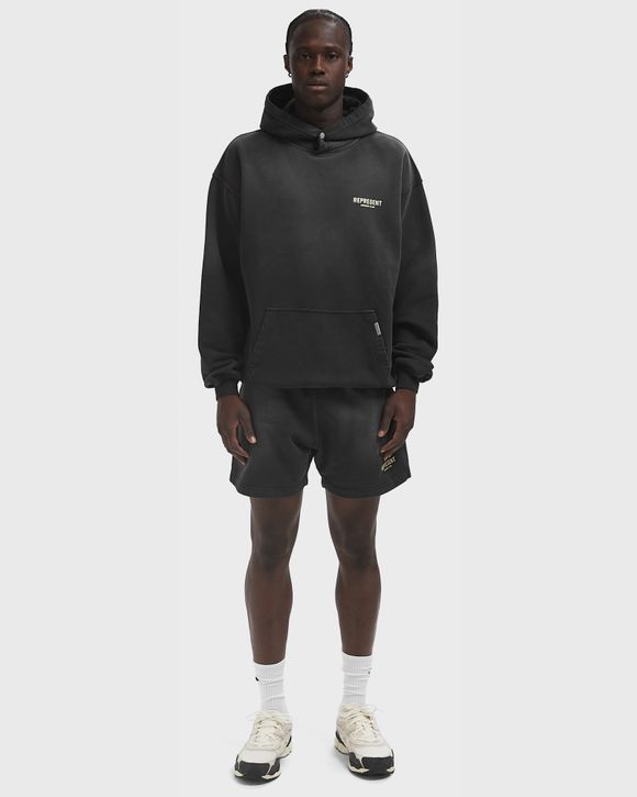 パーカー・フーディ REPRESENT SS25 SWEATSHIRT WITH LOGO (OCM41113 001) Represent Represent Owners Club Hoodie Black | BSTN Store