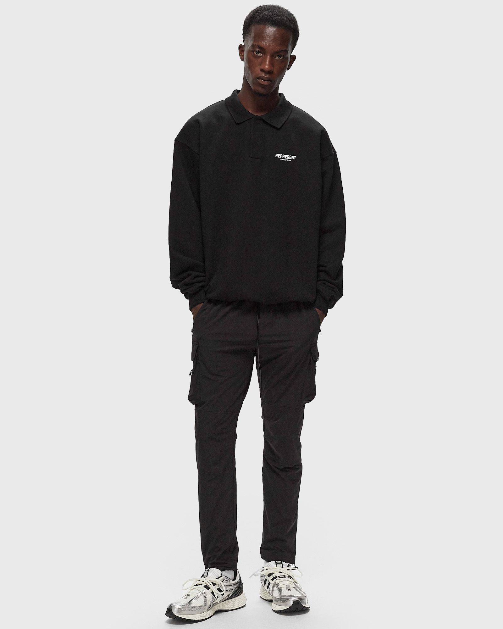 REPRESENT OWNERS CLUB LS POLO SWEAT