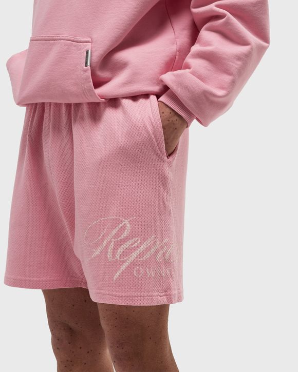 REPRESENT OWNERS CLUB SCRIPT MESH SHORTS