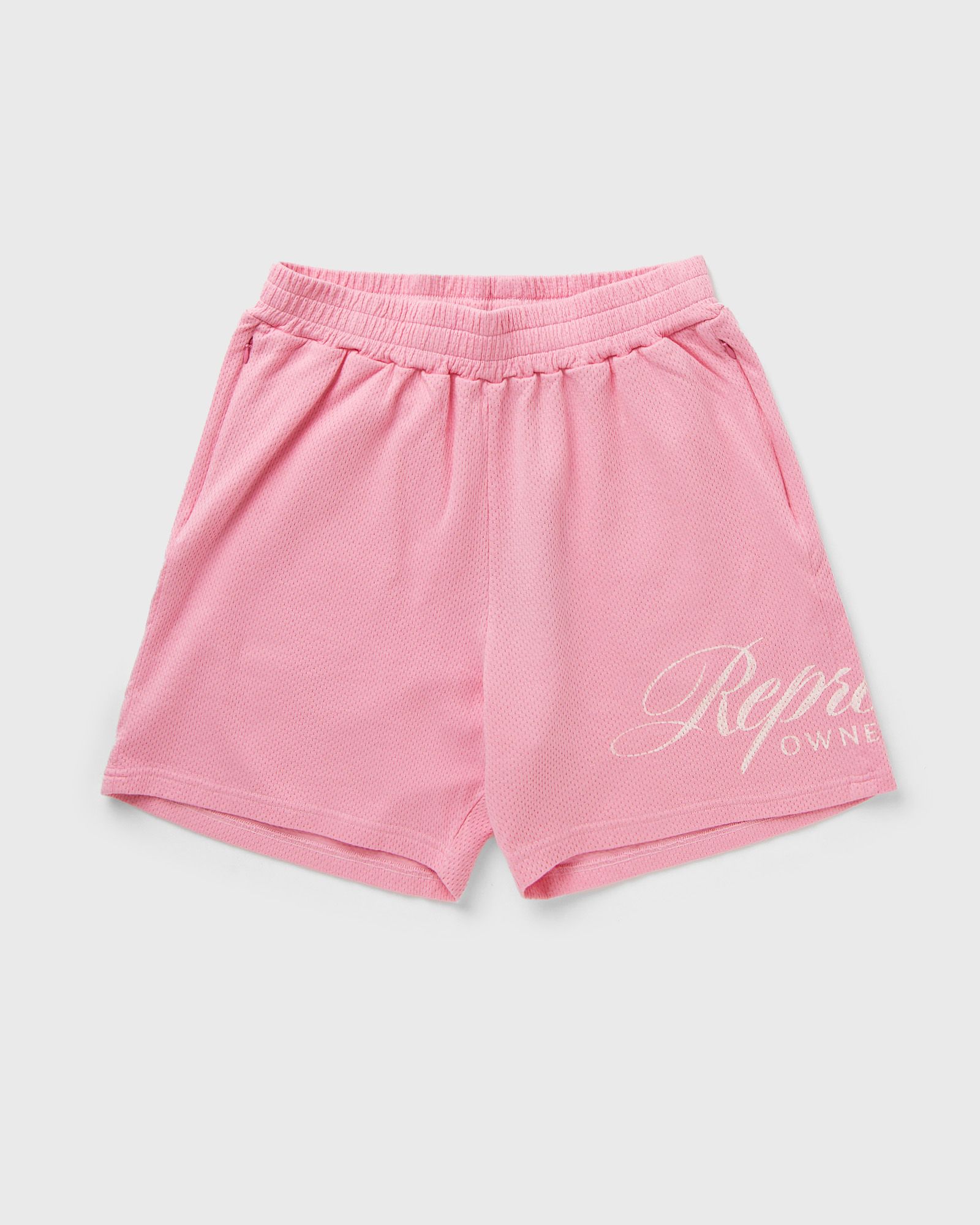 REPRESENT OWNERS CLUB SCRIPT MESH SHORTS