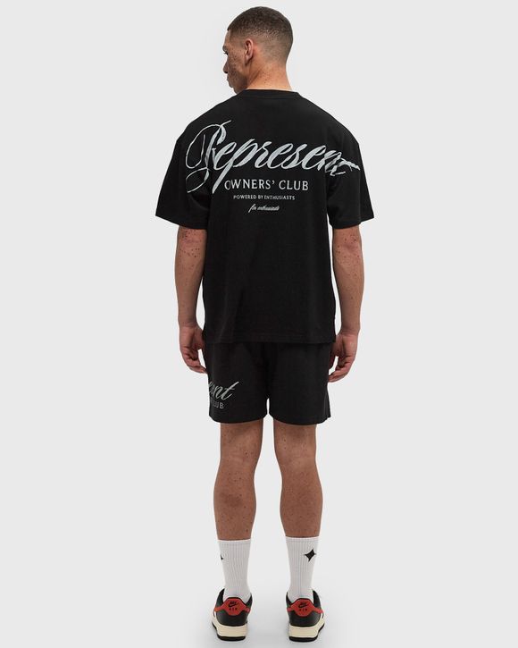 Tシャツ・カットソー REPRESENT \"REPRESENT OWNERS CLUB SCRIPT\" T-SHIRT Represent Owners Club Script T-Shirt | Black | REPRESENT