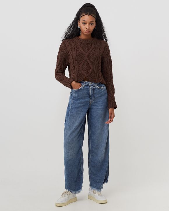 WMNS CUTTING EDGE CABLE SWEATER