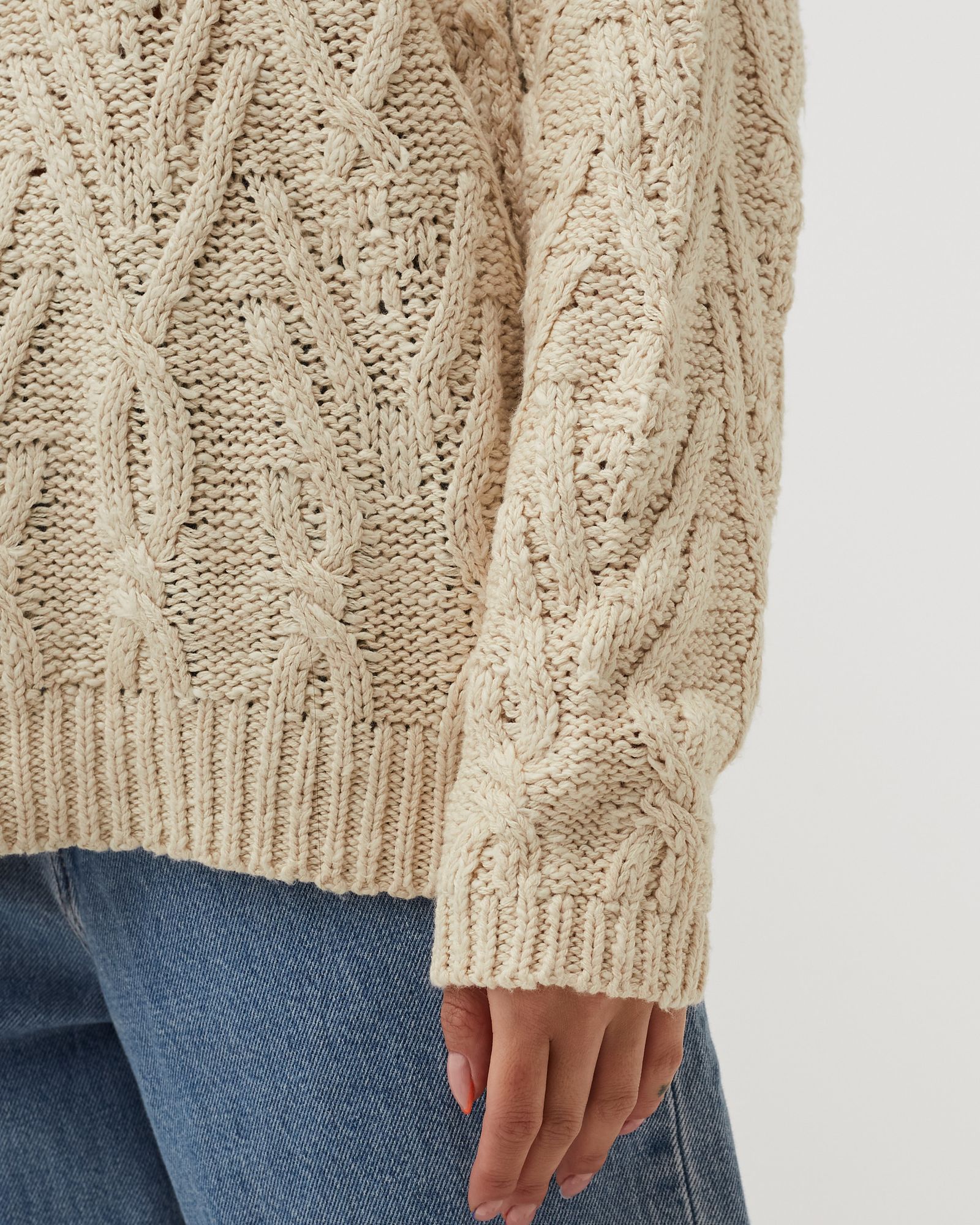 WMNS ISLA CABLE TUNIC