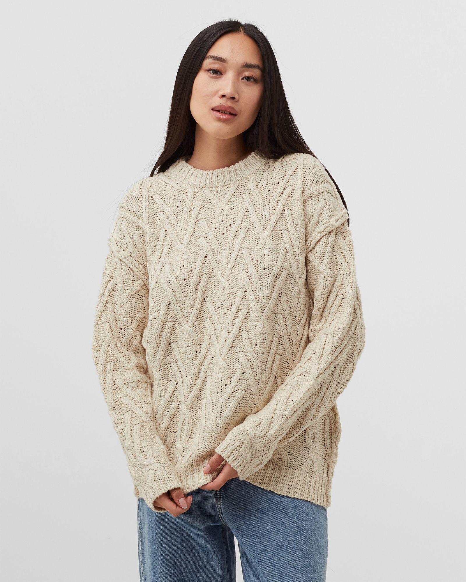 WMNS ISLA CABLE TUNIC