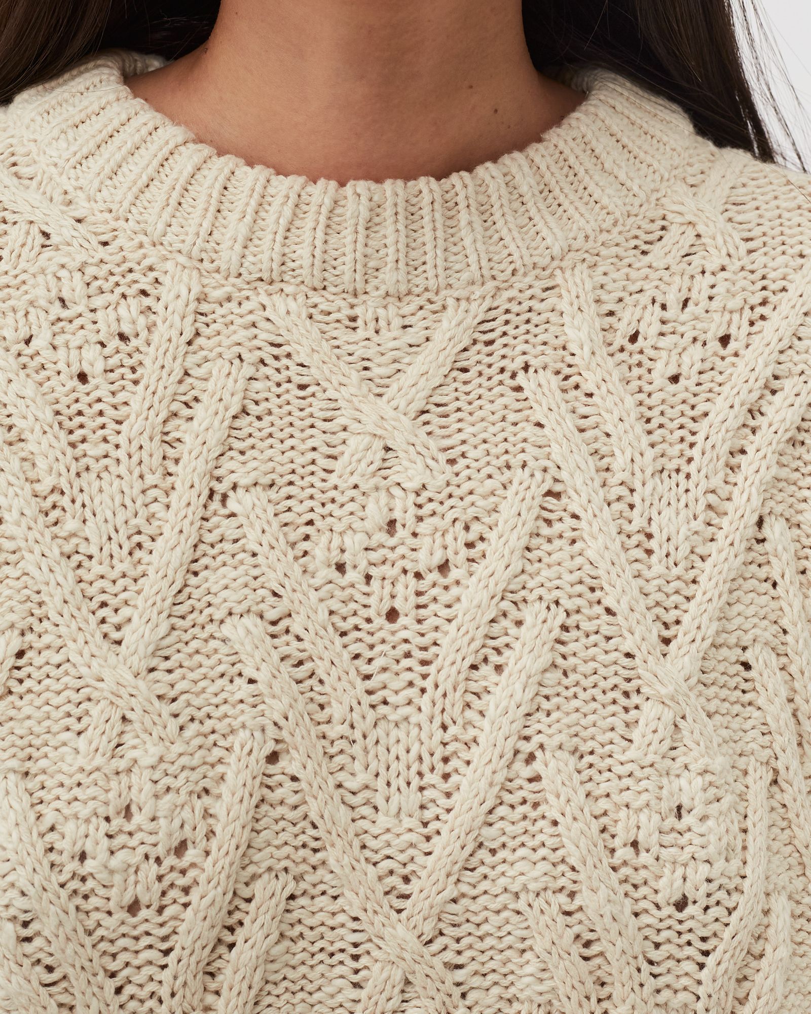 WMNS ISLA CABLE TUNIC