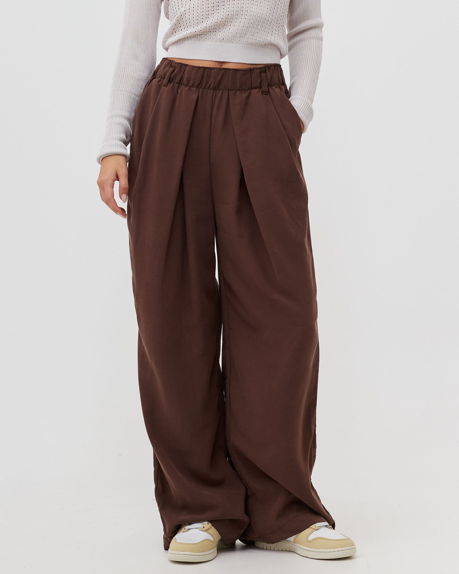 NOTHIN TO SAY PLEATED TROUSER PANT