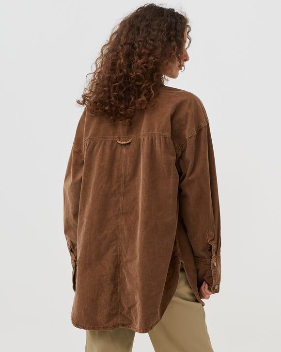 BABY CORD BUTTONDOWN WVN TOP