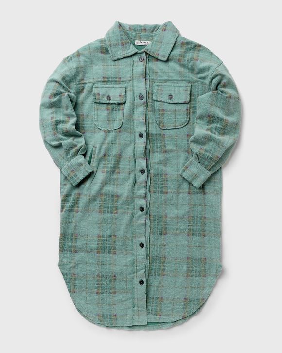 PLAID LONG RUBY HVY WGHT