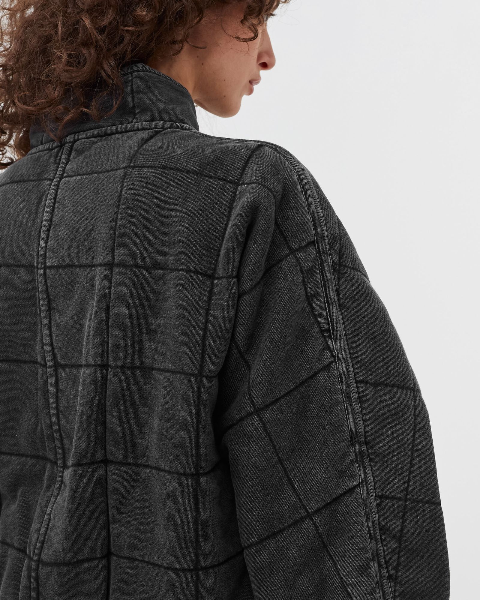 WMNS DOLMAN QUILTED KNIT