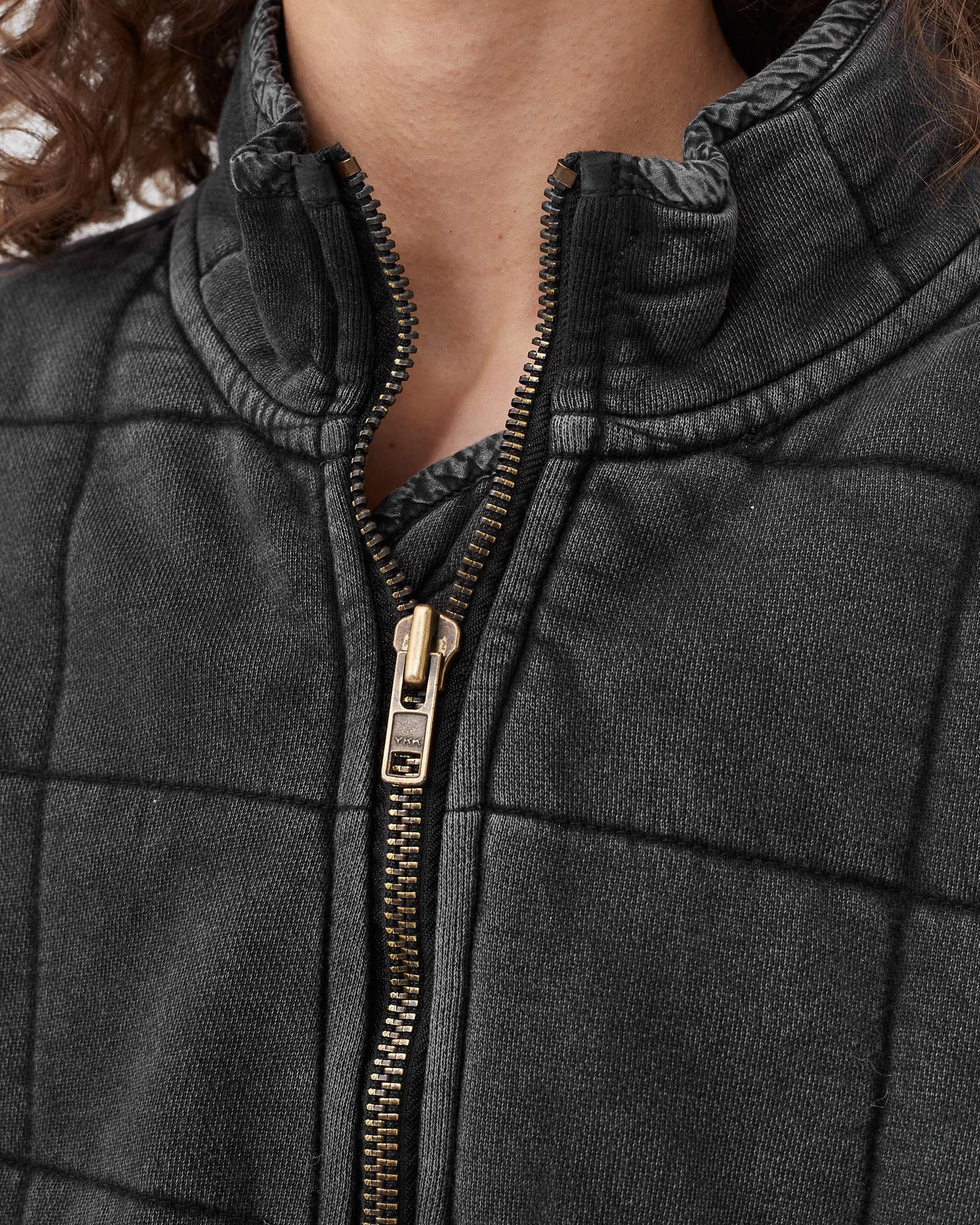 WMNS DOLMAN QUILTED KNIT