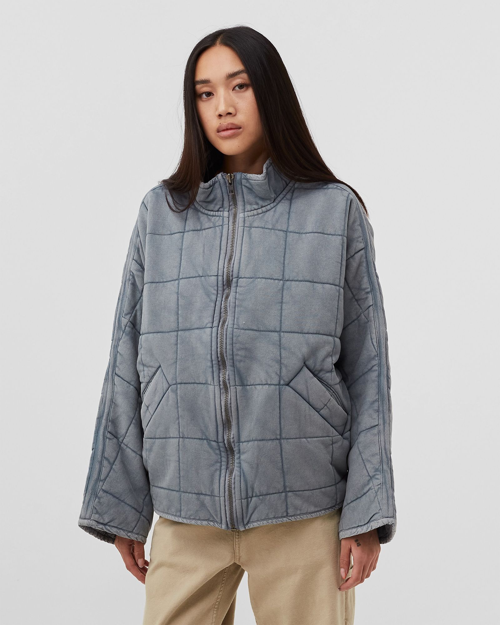 WMNS DOLMAN QUILTED KNIT JACKET