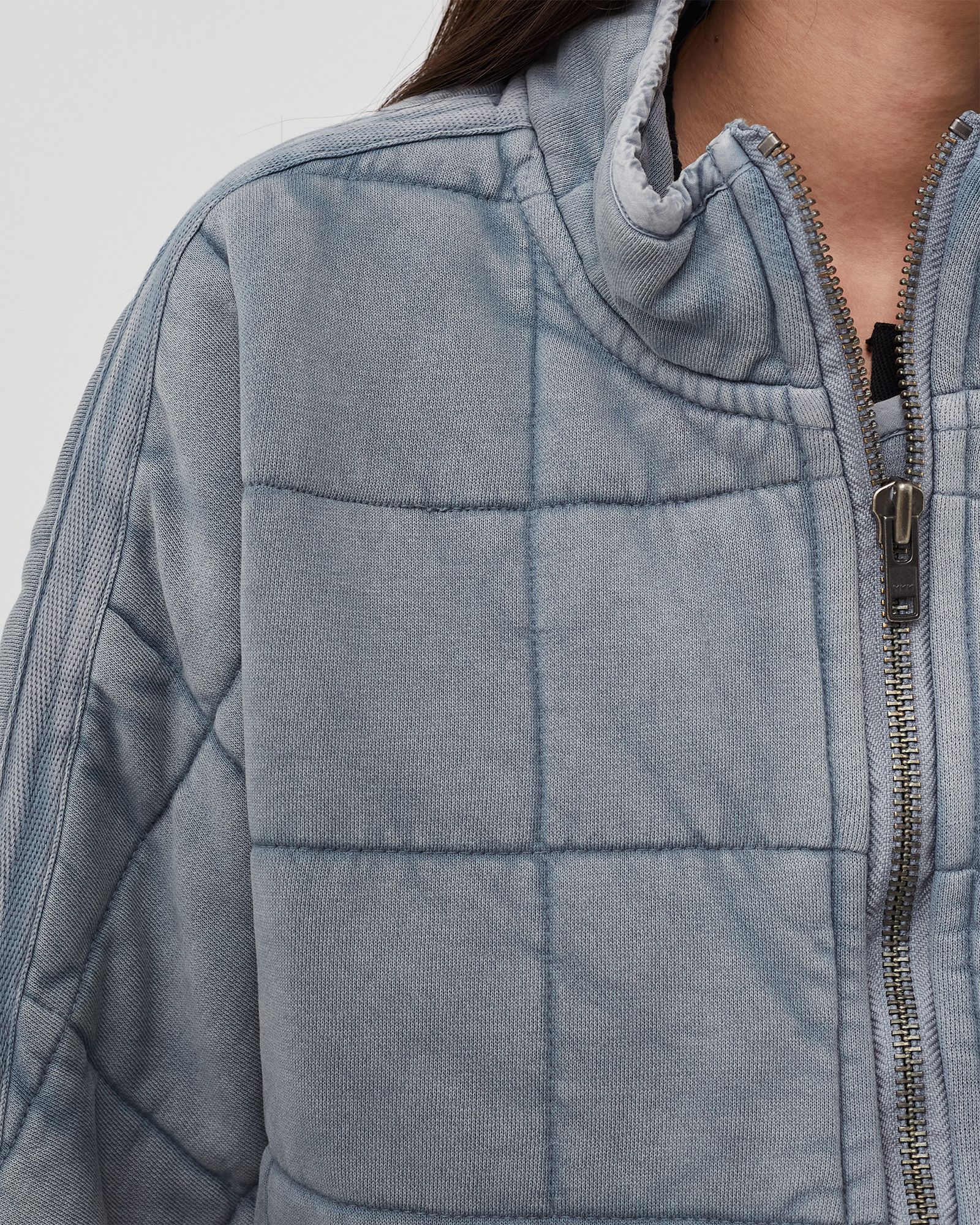 WMNS DOLMAN QUILTED KNIT JACKET