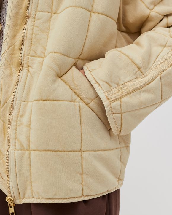 Dolman quilted knit hot sale jacket gold light