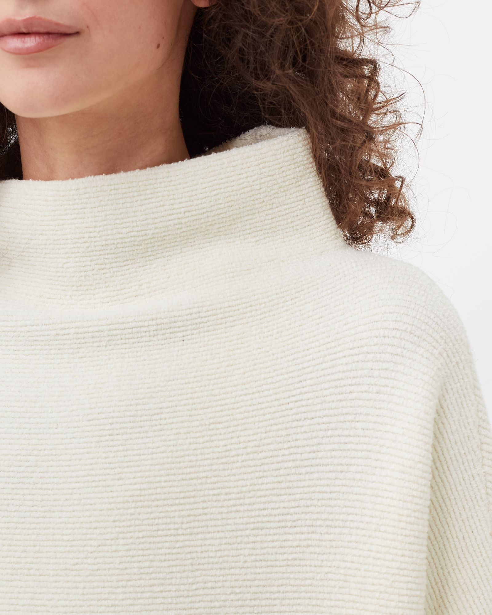 WMNS OTTOMAN SLOUCHY TUNIC SWEATER