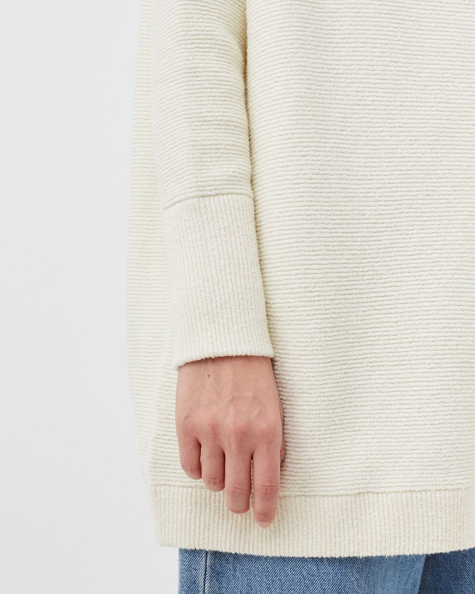 WMNS OTTOMAN SLOUCHY TUNIC SWEATER