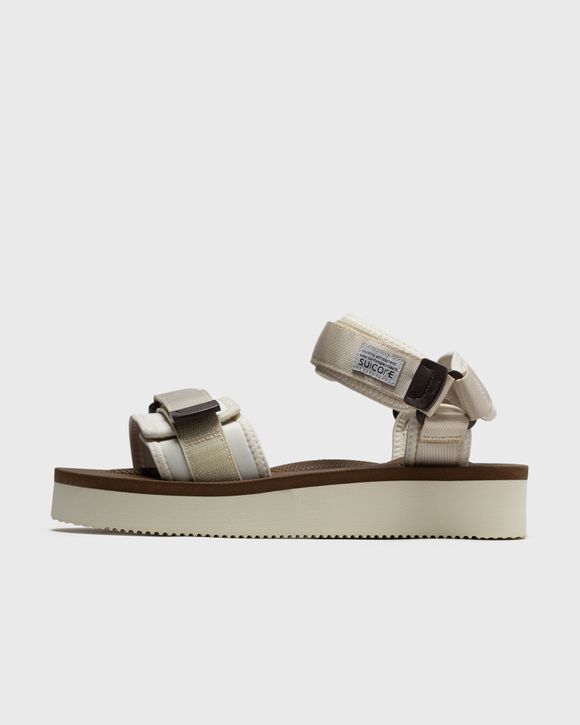 Suicoke Cel-Po Brown/Beige - IVORY X BROWN