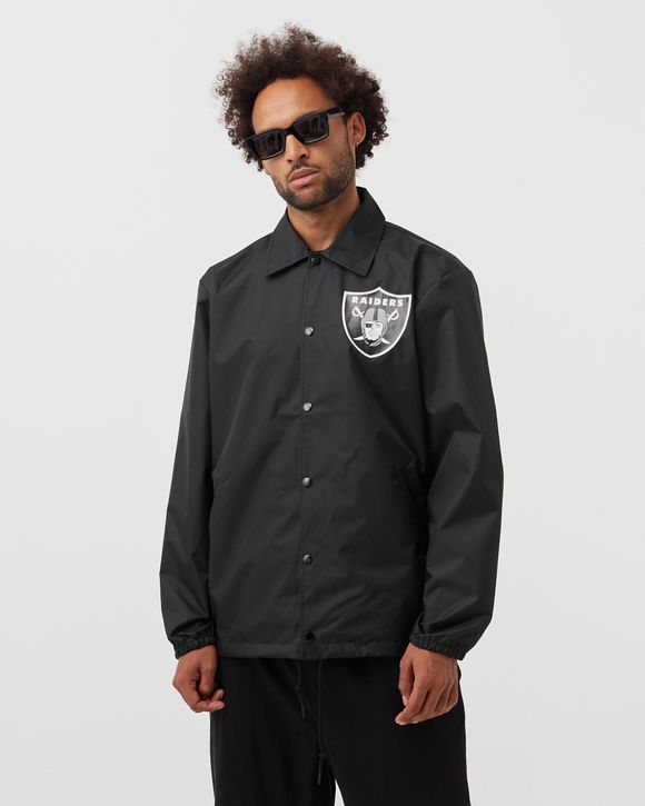 Raiders Men's M&N Coaches Jacket Black