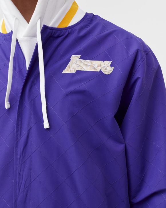 Lakers warm up jacket mitchell & ness best sale