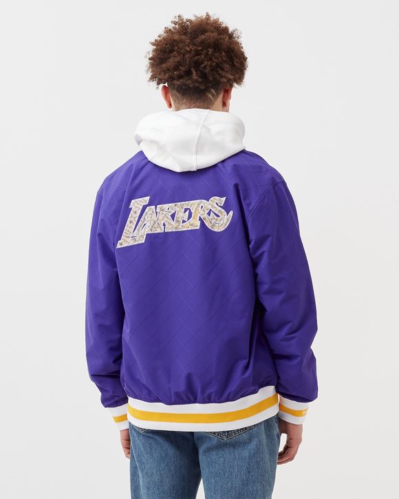 Lakers warm up jacket mitchell store & ness