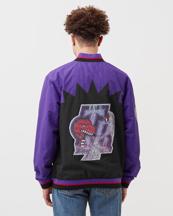 Toronto raptors mitchell and ness warm up outlet jacket