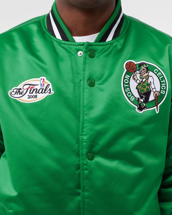 Champ City Satin Jacket Boston Celtics - Shop Mitchell & Ness