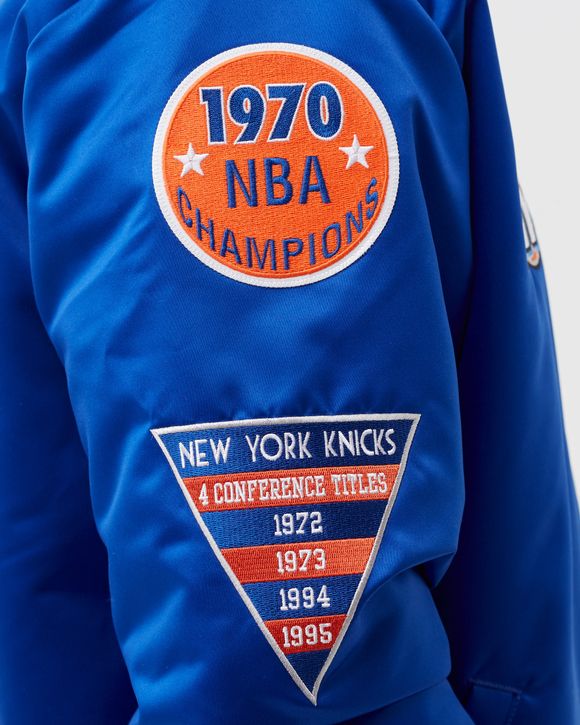 NEW YORK KNICKS Champ City Satin Jacket