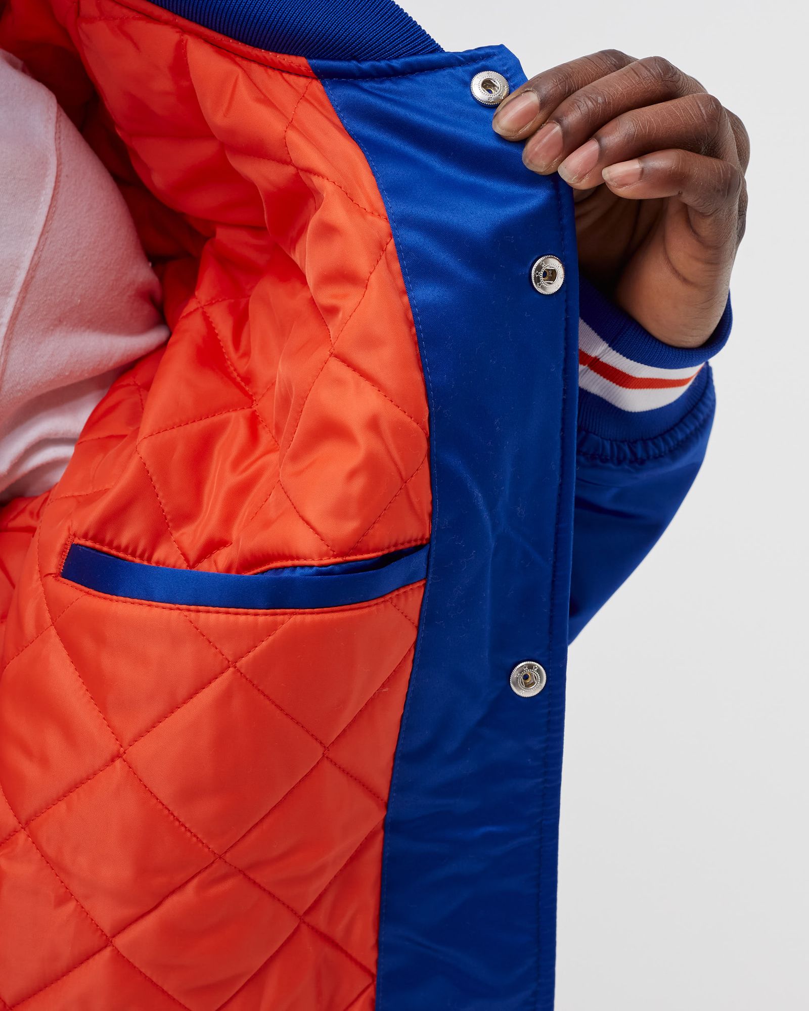 NEW YORK KNICKS Champ City Satin Jacket