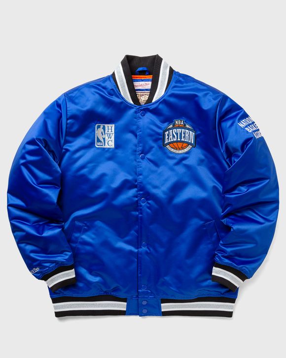 Shop Blue Mens Mitchell & Ness Dallas Varsity Jacket