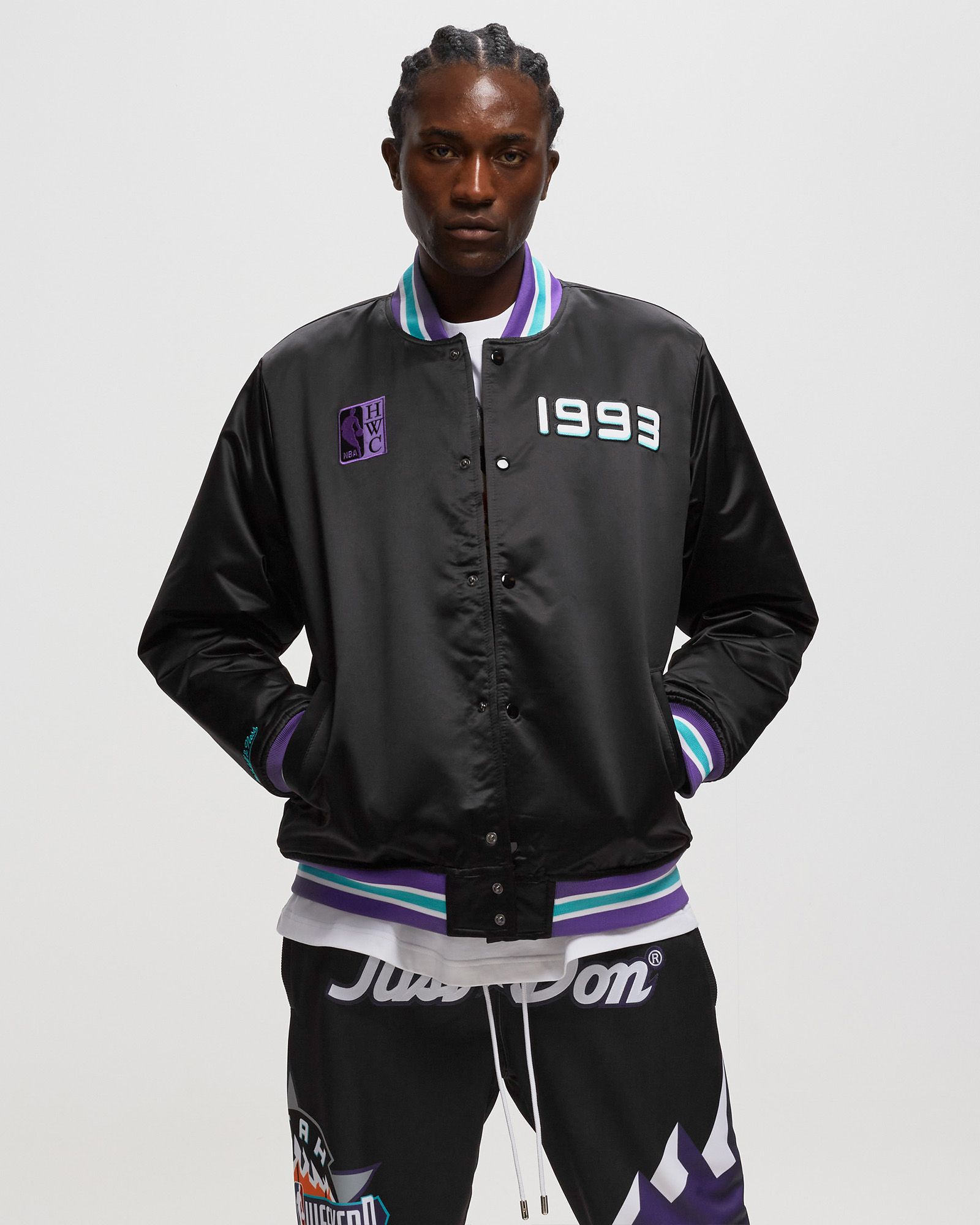 NBA Heavyweight Satin Jacket Update All Star 1993