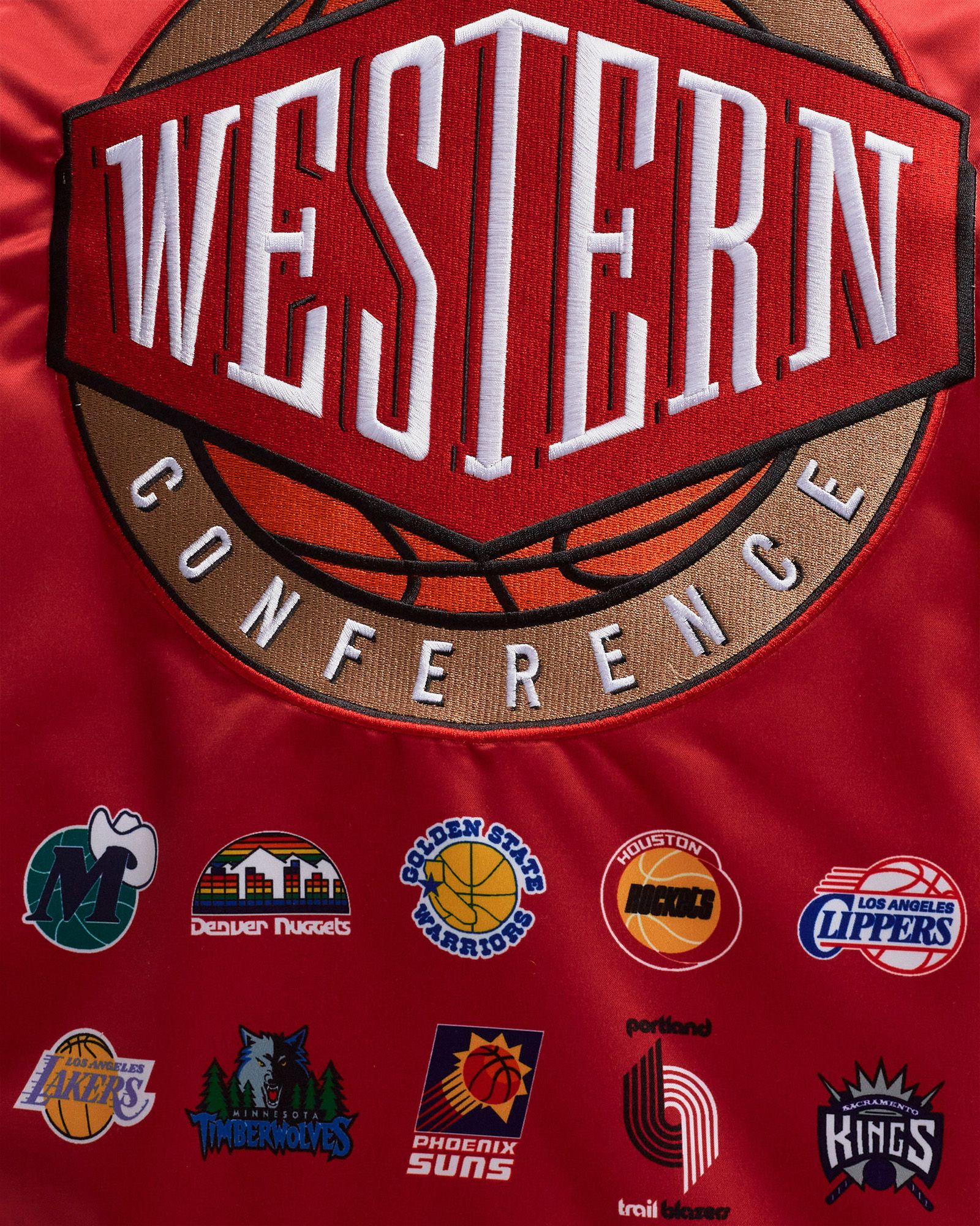 NBA Heavyweight Satin Jacket Update All Star West