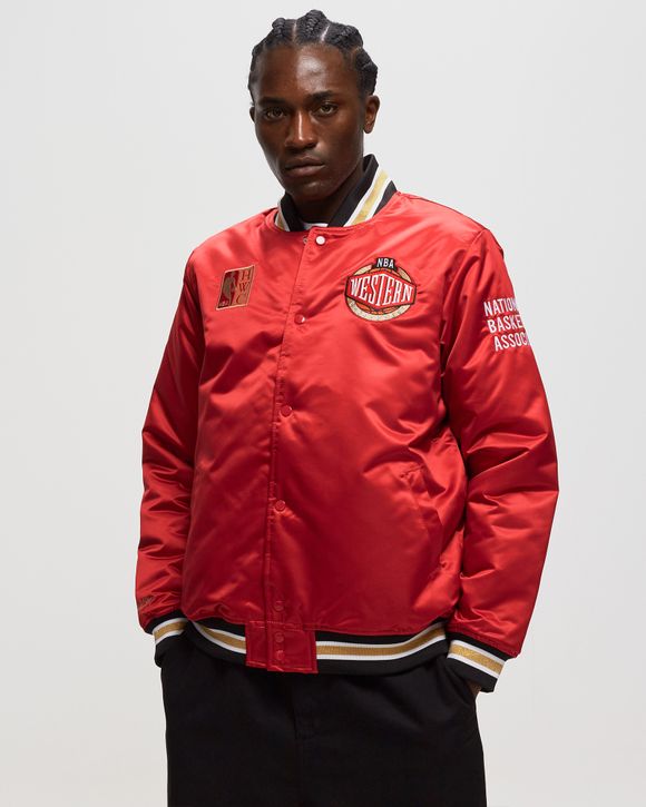 Jackets Mitchell & Ness Heavyweight Satin Houston Rockets Jacket