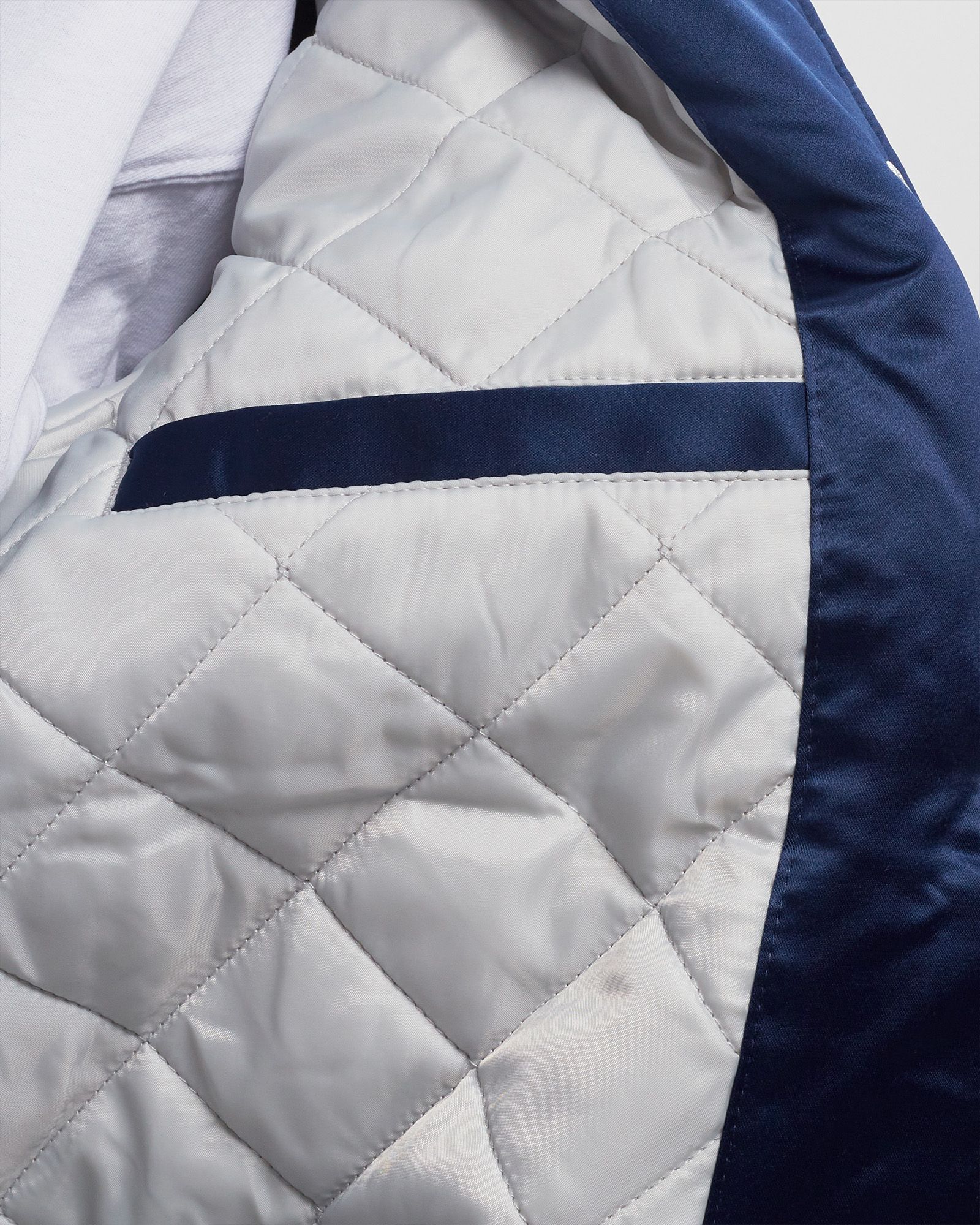 NFL Heavyweight Satin Jacket Georgetown University