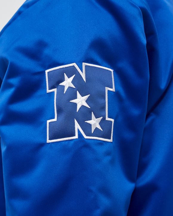 Mitchell & Ness Los Angeles Dodgers Heavyweight Satin Jacket Royal Blue