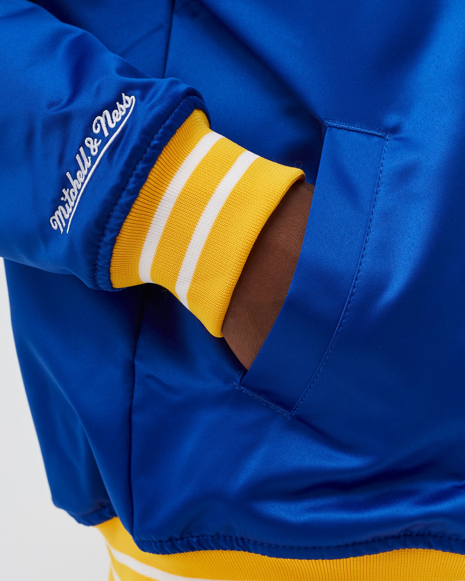 NFL Heavyweight Satin Jacket Los Angeles Rams