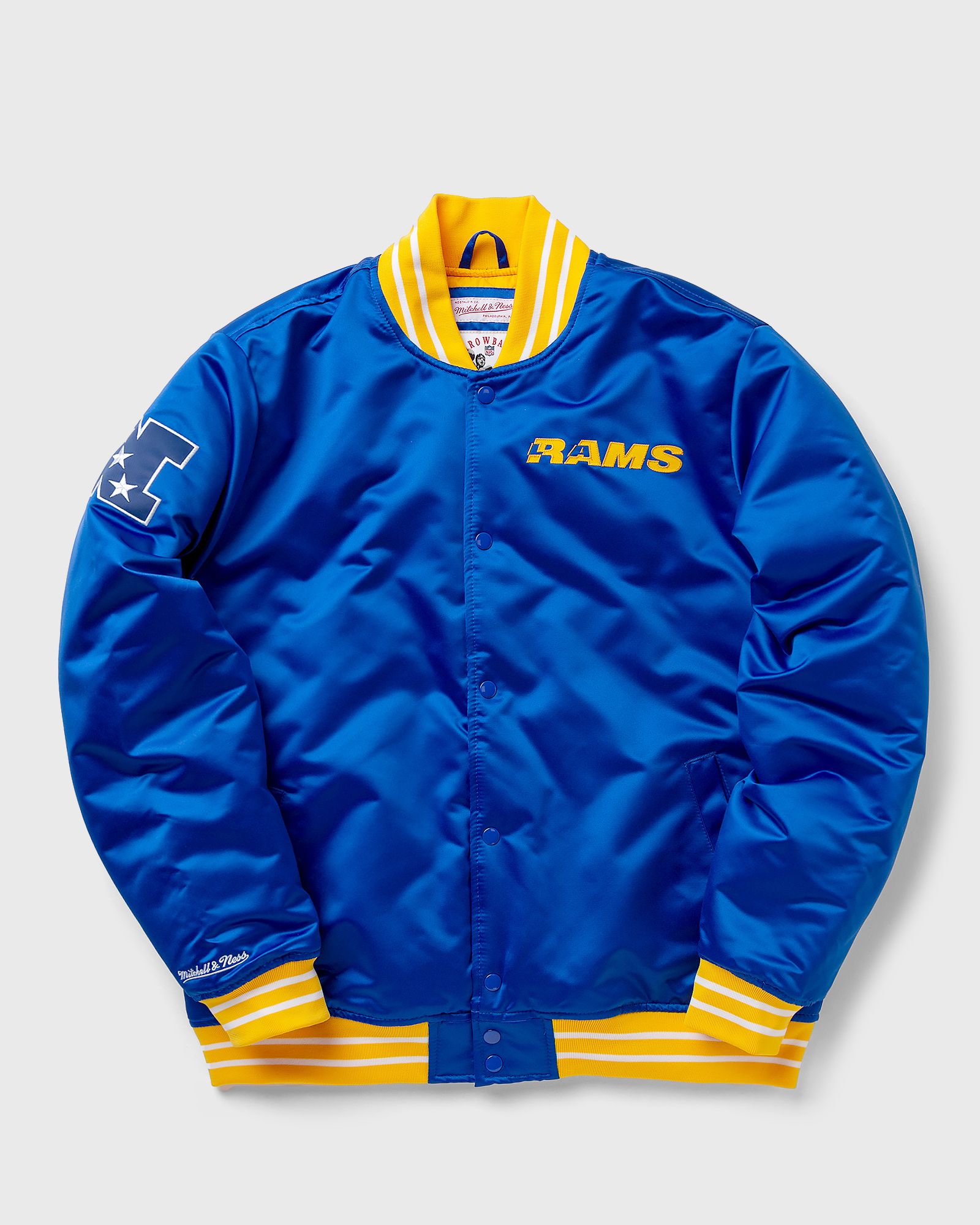 NFL Heavyweight Satin Jacket Los Angeles Rams