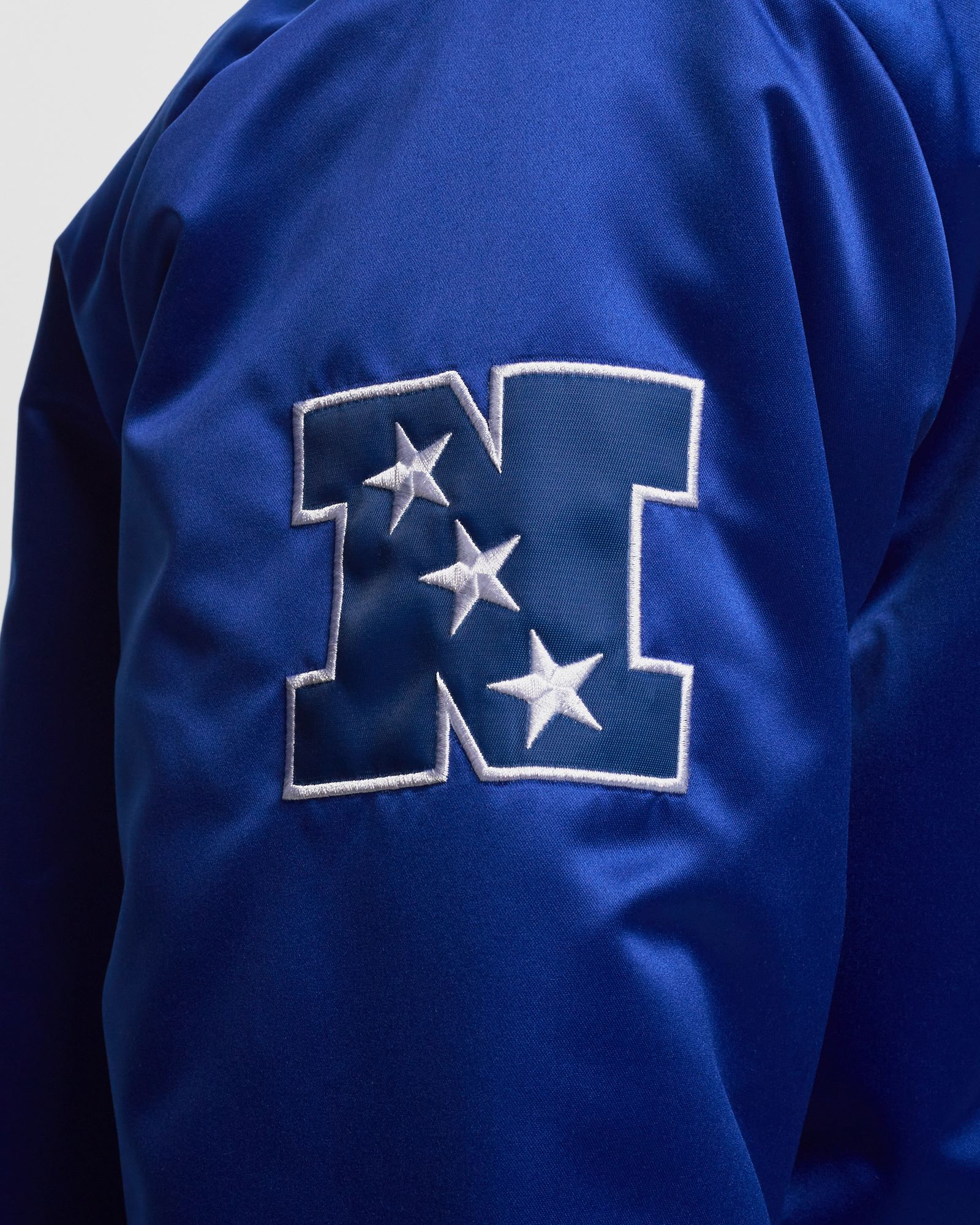 NFL Heavyweight Satin Jacket New York GIANTS
