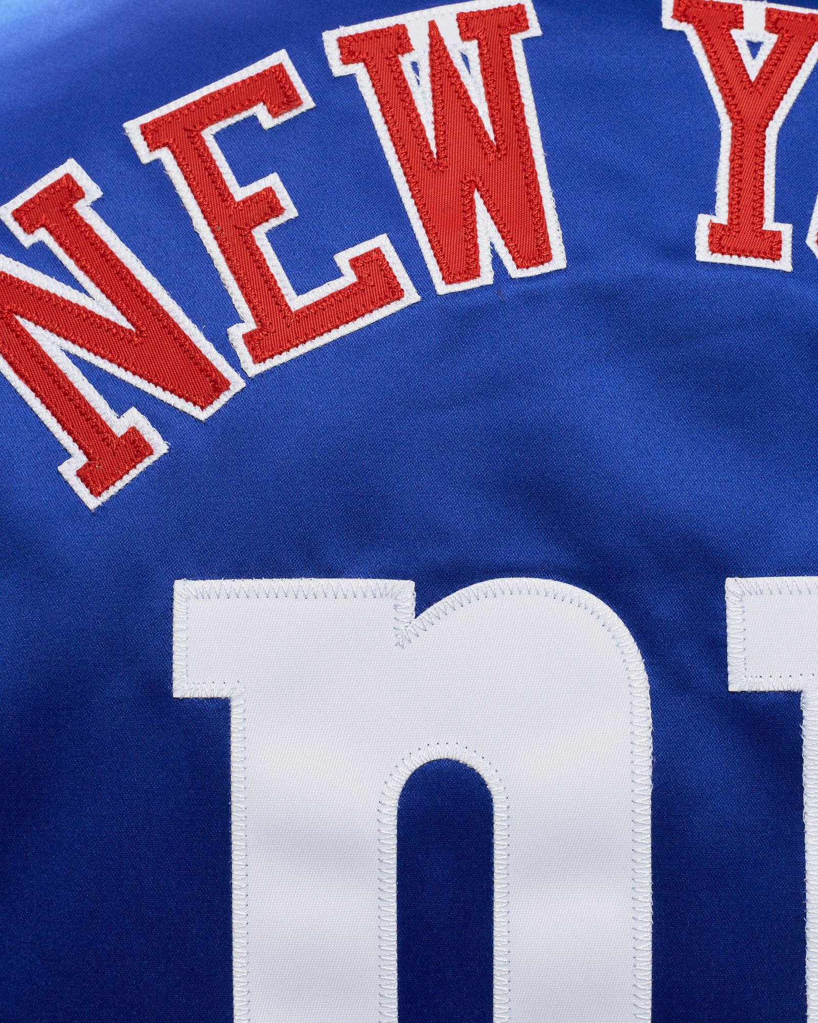 NFL Heavyweight Satin Jacket New York GIANTS