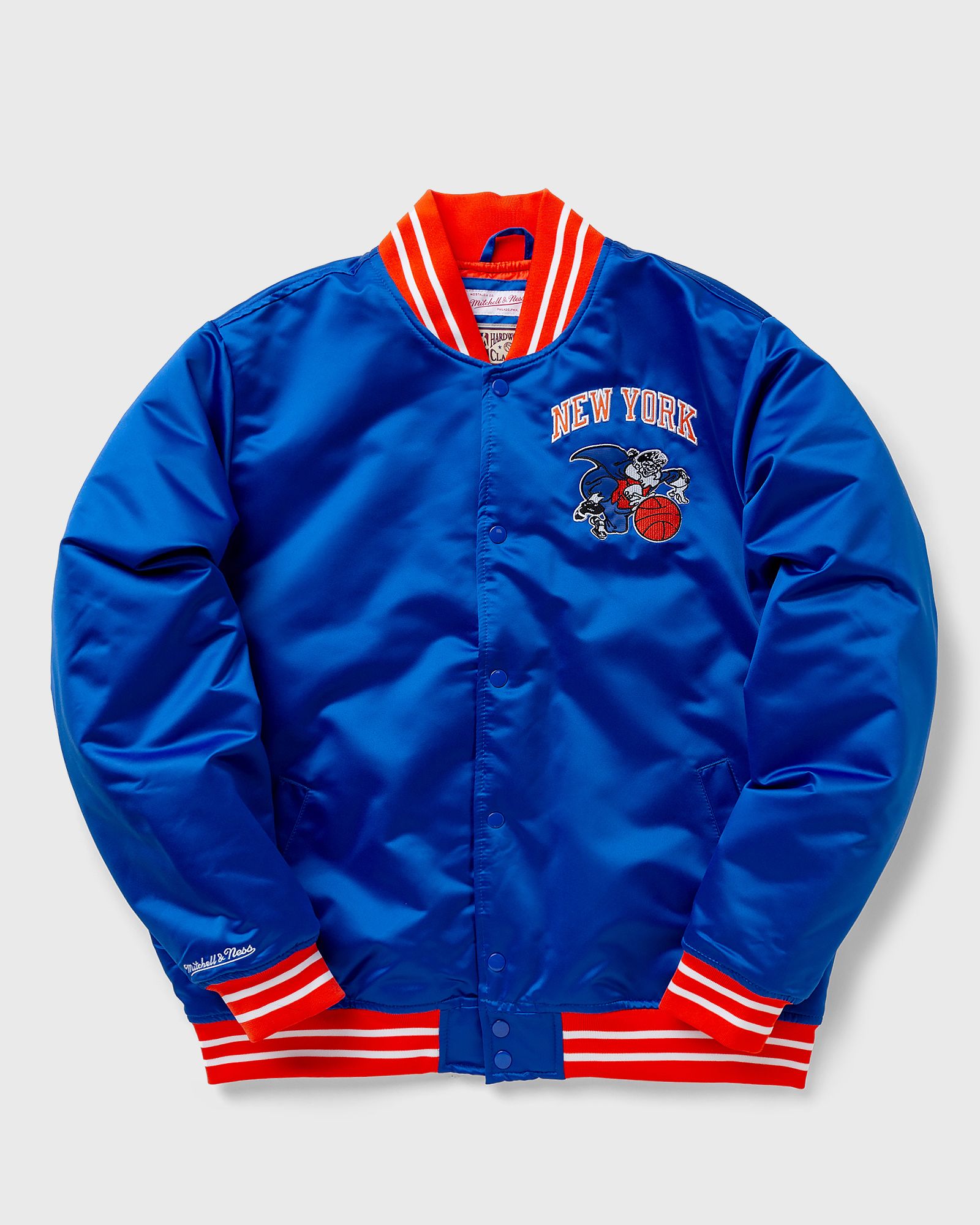 Mitchell & Ness NBA Heavyweight Satin Jacket New York Knicks