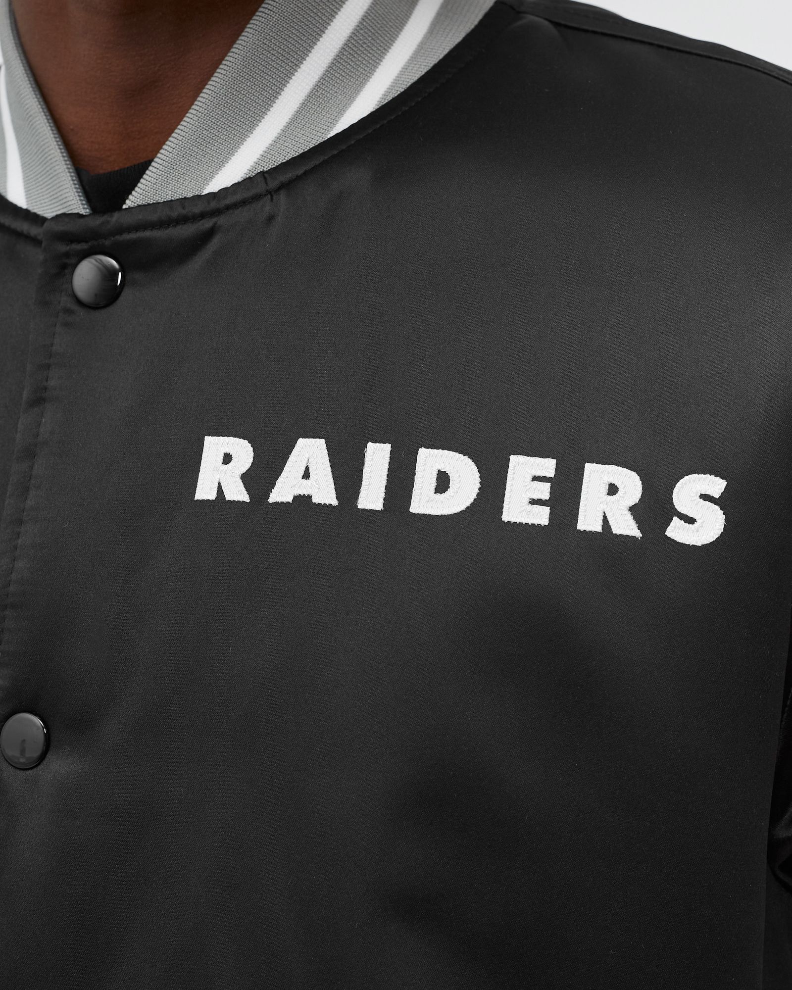 NFL Heavyweight Satin Jacket OAKLAND RAIDERS