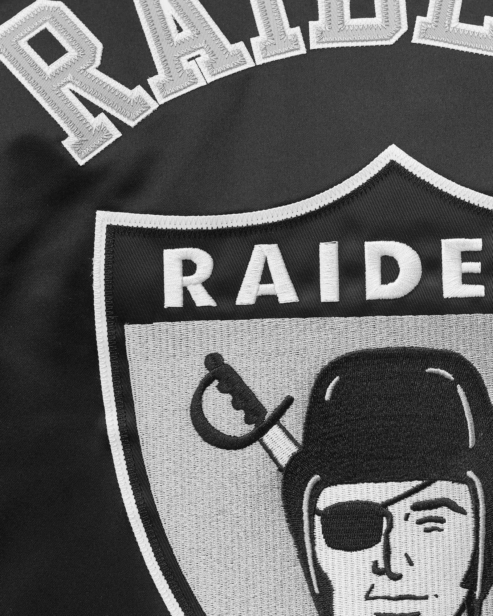 NFL Heavyweight Satin Jacket OAKLAND RAIDERS
