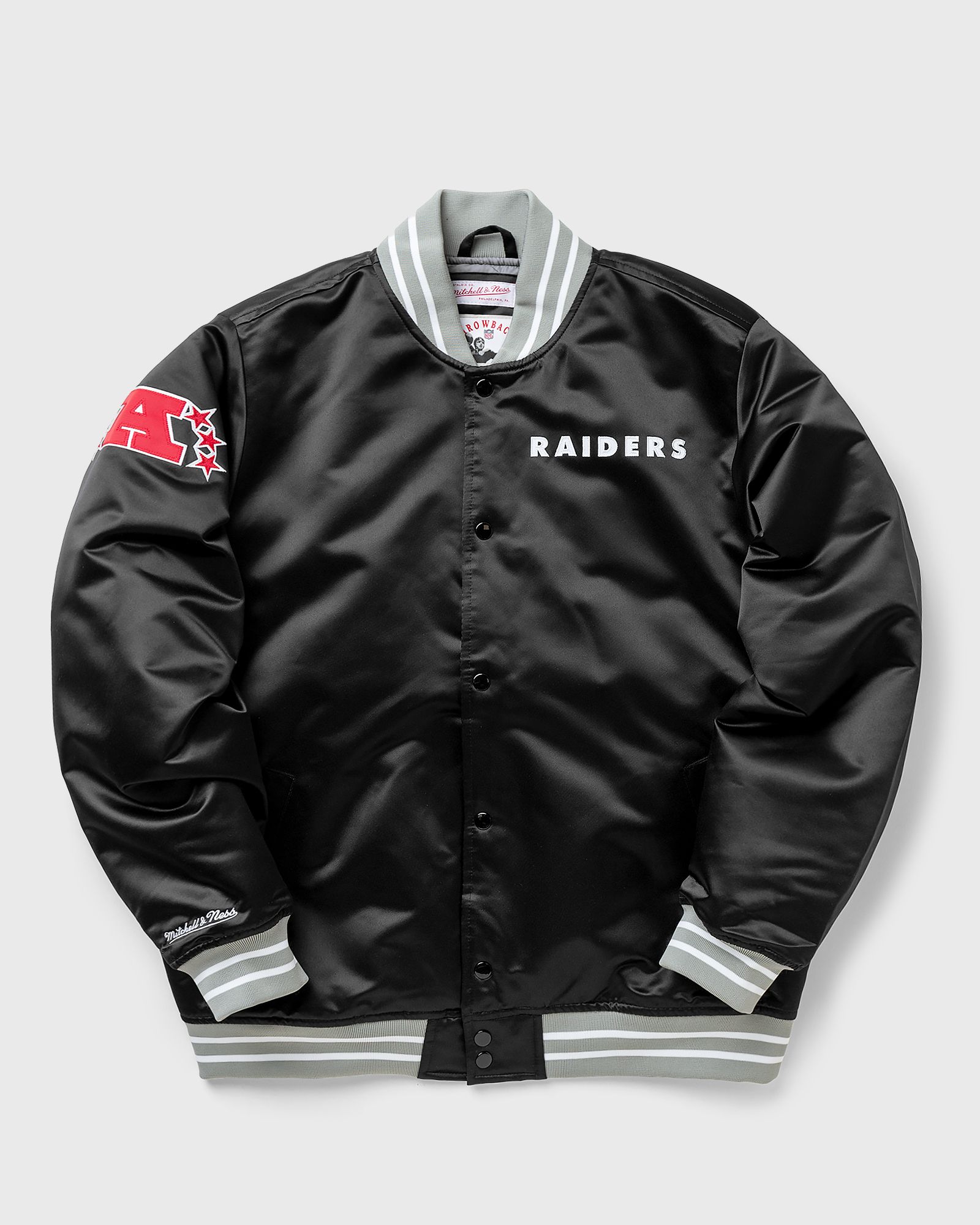 NFL Heavyweight Satin Jacket OAKLAND RAIDERS