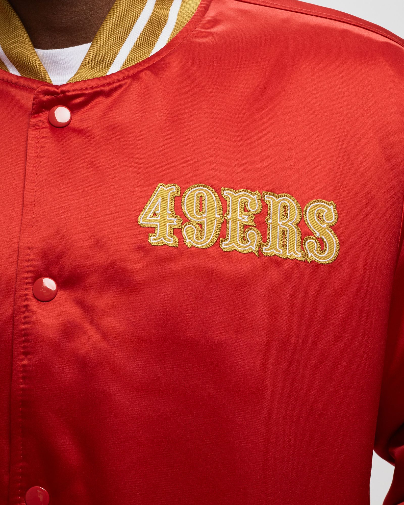NFL Heavyweight Satin Jacket SAN FRANCISO 49ers